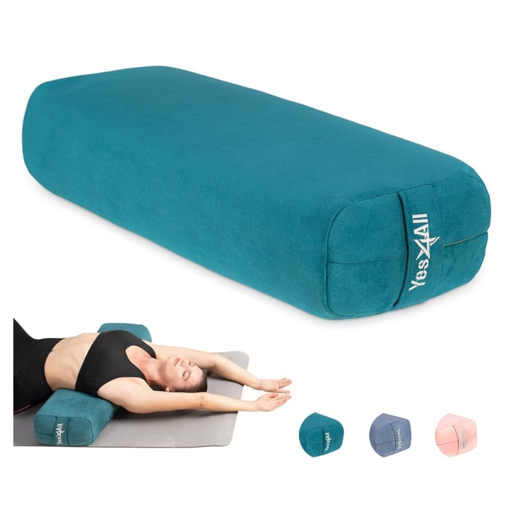🧘🏽‍♀️yoga bolster☮️